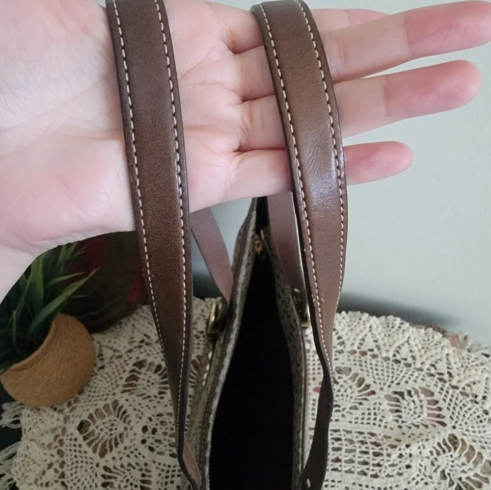 Coach Vintage Tote bag Rare Boho Gold Studded Purse